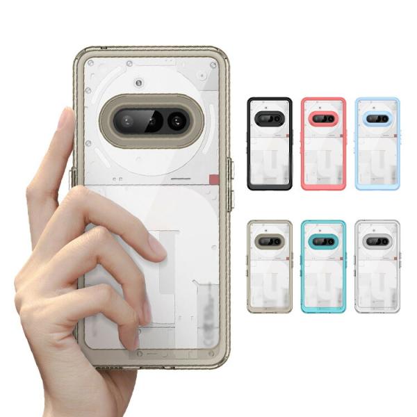 Nothing Phone 3a クリアケース 透明 カバー 耐衝撃 ケース/カバー TPU + プ...