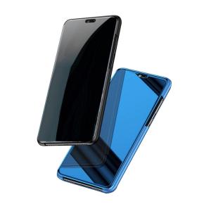 Huawei P20 ケース カバー 2つ折り 液晶保護 パネル 半透明 ファーウェイ P20 ケース おすすめ おしゃれ アンド  p20-sam02b-w80419