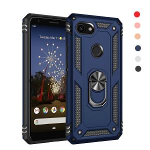 Google Pixel3a / Pixel3a XL ケース/カバー 耐衝撃 片手持ちリング付き シンプル グーグル ピクセル3a / ピクセル3a XL ソフトケース/カバー アンドロイド