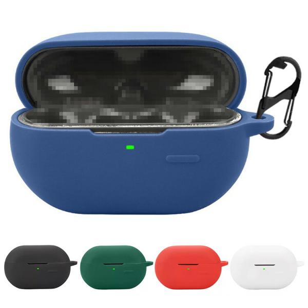 SOUNDPEATS PearlClip Pro ケース シリコン シンプル カラビナ付き 保護カバ...