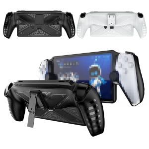 PlayStation Portal 本体 （保護ケース付） PlayStation Portal ケース 耐衝撃 カバー TPU 透明 クリア ソフト