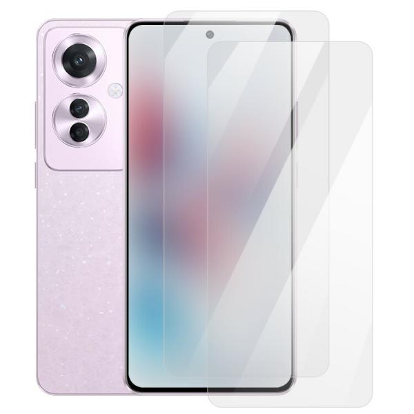 OPPO Reno11 A ガラスフィルム OPPO Reno11 F 5G 2枚入り 強化ガラス ...