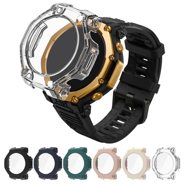 Amazfit T-Rex 3 Pro ケース カバー 液晶面強化ガラス 全面保護 液晶保護ケース ...