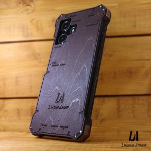 Redmi 12 5G ウッド ケース 木製 カバー 耐衝撃 木のケース 本革 タイプ1 かっこいい 天然素材 ミリタリー LUNBER-ARMOR -LBAM｜it-donya