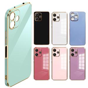 Redmi 12 5G ケース Note 12R カバー メッキ TPU ソフトケース 可愛い