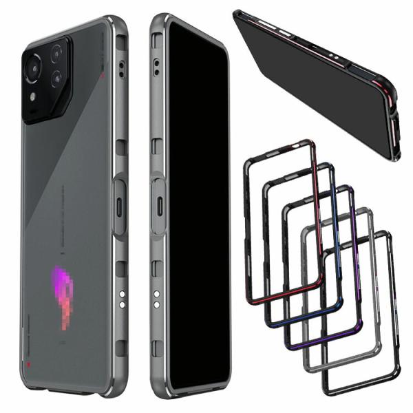 ROG Phone 8 バンパー ケース ROG Phone 8 Pro アルミバンパー ケース/カ...