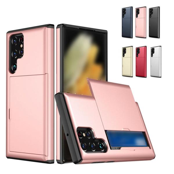 Galaxy S22/S22＋/S22 Ultra ケース 耐衝撃 カバー TPU&amp;プラスチック 2...