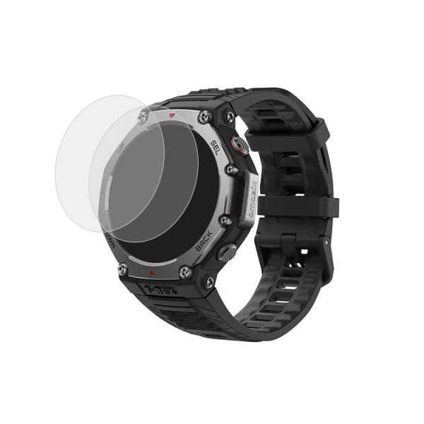 Amazfit T-Rex 3 保護フィルム 強化ガラス 2枚セット 液晶保護フィルム スマートウォ...