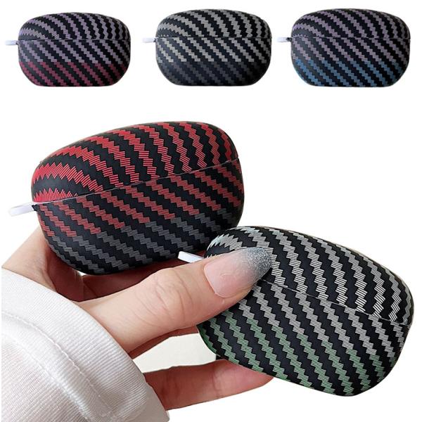 SONY WF-1000XM5 ケース カバー カーボン調 プラスチック ハードケース 充電穴付き ...