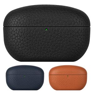 SONY WF-1000XM5 ケース PUレザー カバー 充電穴付き ストラップ付き