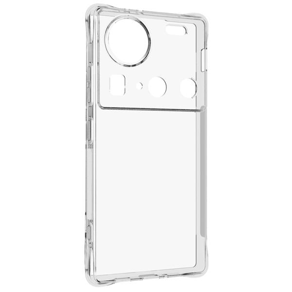 Nubia Z70/Z70S Ultra クリアケース 耐衝撃 カバー シンプル クリア 透明 角 ...