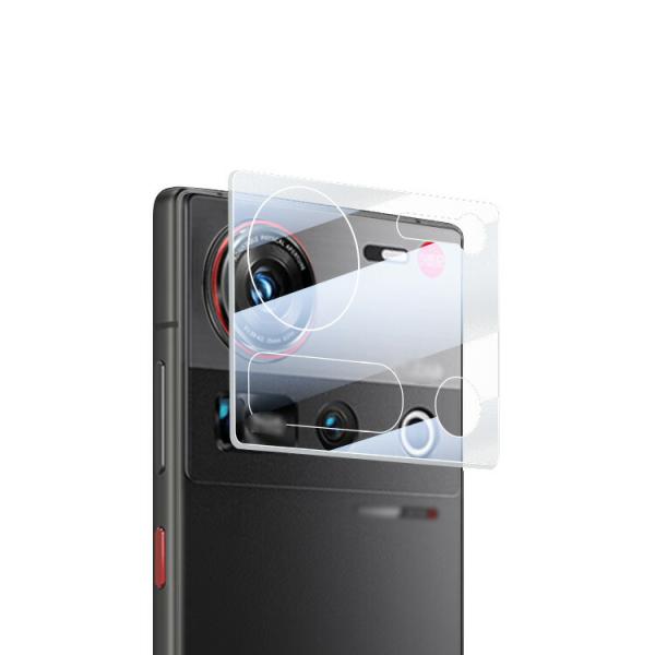 Nubia Z80 Ultra カメラレンズ カメラカバー 2セット カメラ保護 レンズカバー 柔性...