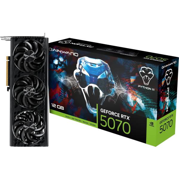 GAINWARD RTX 5070 PYTHON III 12GB GDDR7 192bit 3-D...