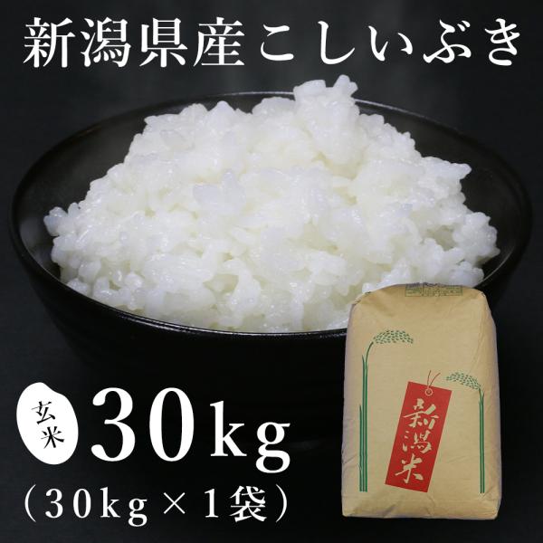 【玄米】新潟県産こしいぶき 30kg（令和4年産）