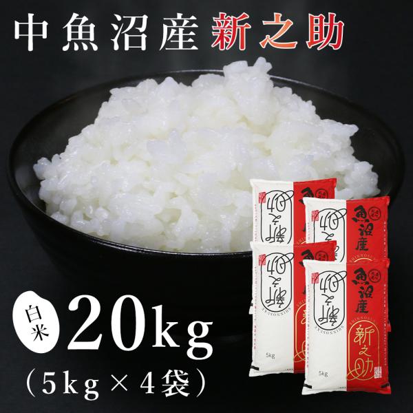 中魚沼産「新之助(しんのすけ)」20kg（令和7年産）