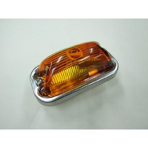 S80DXSTマーカーランプ　ステンレス製　前開きビス式　橙　オレンジ　ガラス製レンズ製　IS　板橋...