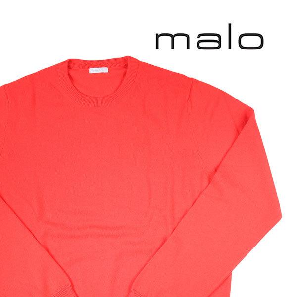 malo（マーロ） 丸首セーター UMA356 オレンジ 54 19312or 【W19312】