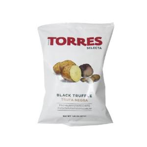 (他商品同梱不可) 黒トリュフ ポテトチップス（40g×20袋入り）TORRES(トーレス) スナッ...