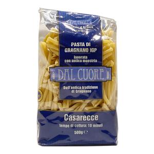 パスタ ショートパスタ カサレッチェ 500g ダル クオーレ イタリア産 爆買