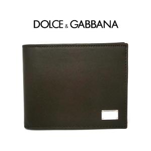 ドルガバ 二つ折り財布 ドルチェ＆ガッバーナ DOLCE＆GABBANA　 bp0457 80051 本革 8059226511854 父の日 プレゼント お祝い yn｜italyoftamai