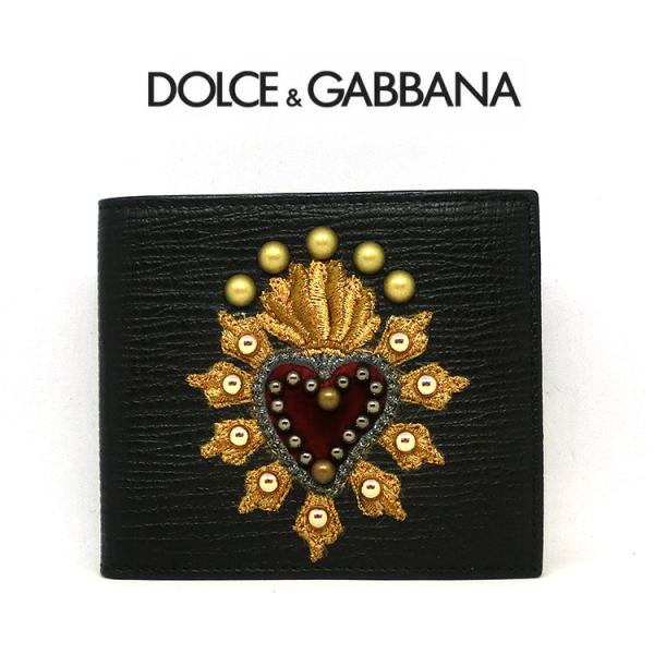 ドルガバ 二つ折り財布 ドルチェ＆ガッバーナ DOLCE＆GABBANA 　bp1321 本革 春財...