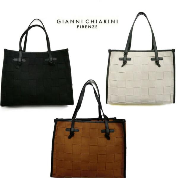 ジャンニキアリーニ GIANNI CHIARINI Marcella PLOT トートバッグ キャン...