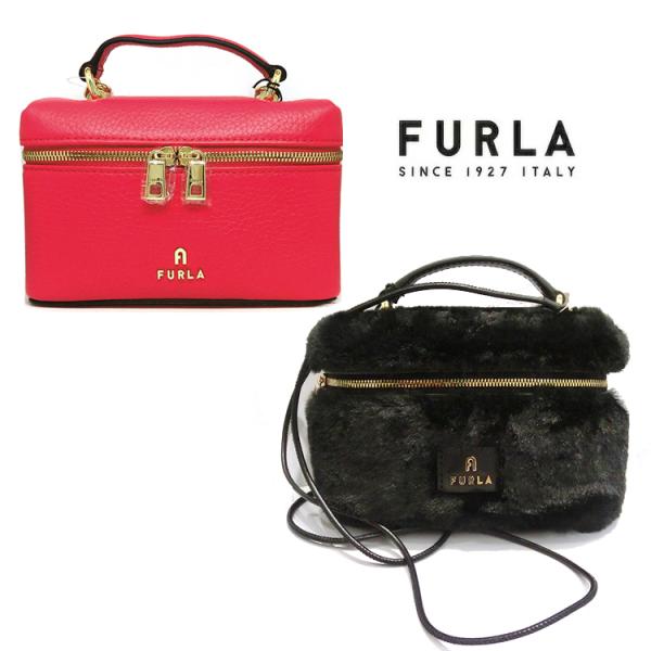 フルラ FURLA WE00510 ミニバッグ バニティバッグ 2way ショルダーバッグ レザー ...