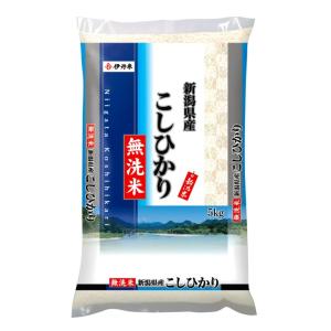 精米 新潟コシヒカリ 無洗米 5kg 新潟県産...の詳細画像1