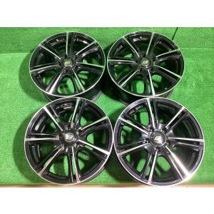 STRANGER 17インチ 5スポークホイール STRANGER 5W スポーク 中古ホイール 4本 7J 17インチ PCD114.3 5穴 +48