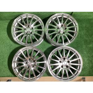 ①専用出品【送料無料】★17インチ★エコフォルム★軽量アルミホイール★4枚★ BRIDGESTONE ECO FORME エコフォルム SE-18 ホイール 4本 7J-17