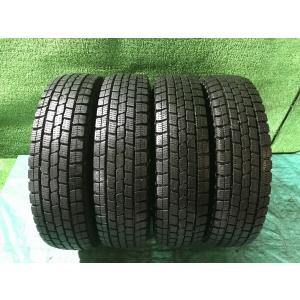 DUNLOP ダンロップ DSV-01 145R12 6PR LT 2017年製 冬タイヤ スタッドレスタイヤ 4本セット A2-1 EM｜itamisyaryo