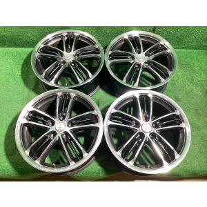 WREST WS-5 17インチアルミホイール 7J ＋48 5H PCD114.3 4本セット P...