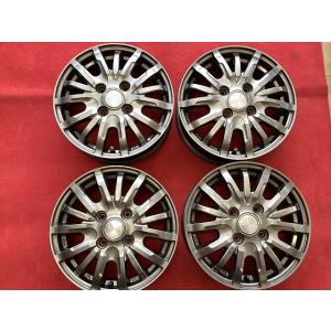 YOKOHAMA GRASS グラス 13インチアルミホイール 13x4J+42 PCD100 4穴 a