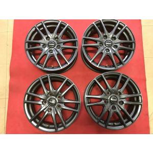 HOT STUFF WAREN 14インチ タイヤ・アルミホイールセット HOT STUFF 14インチ 4穴 100 5.5J ヴァーレン W05 ガン