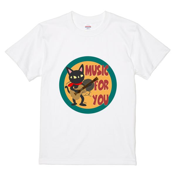 itaxes Tシャツ 【Music for you】BATKEIデザイン