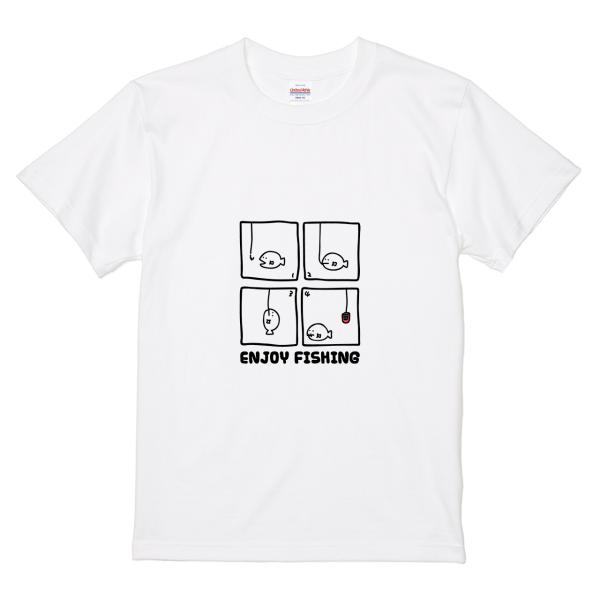itaxes Tシャツ 【ENJOY FISHING !!】オワリデザイン