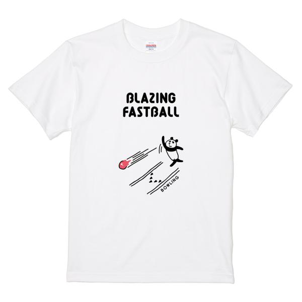 itaxes Tシャツ 【ボウリングで剛速球】オワリデザイン
