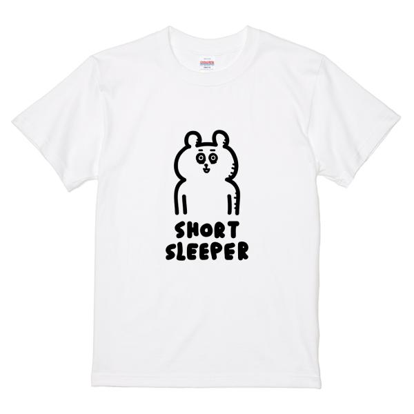 itaxes Tシャツ 【元気なSHORT SLEEPER】オワリデザイン
