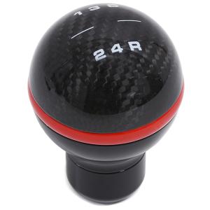 アルファロメオ（ALFA ROMEO） BLACK社製アルミ&レザーシフトノブ