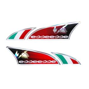アバルト（ABARTH） , フィアット トリコロール エンブレム