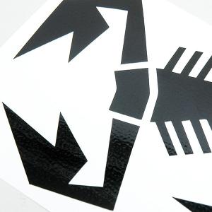 全3色アバルト(スコーピオン)切り抜きステッカ...の詳細画像4