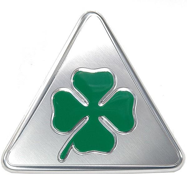 アルファロメオ純正Giulietta QUADRIFOGLIOフェンダーエンブレム (シルバー/右側...