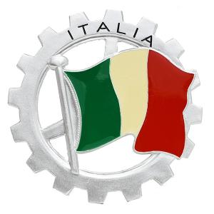 イタリア国旗エンブレム｜itazatsu