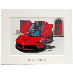 【超希少】林部研一　V12ランボルギーニ 「レジェンド」イラスト巨大ポスター Lamborghini ランボルギーニ Countachイラストレーション by 林
