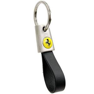 Ferrari（フェラーリ） フェラーリ純正 レザーベースキーリング(レッド