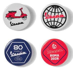 ベスパ Vespa Club Italiaピンバッジ 26338 : イタリア自動車雑貨店