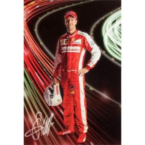 スクーデリア フェラーリ 2015フォトカード(S.Vettel)｜itazatsu