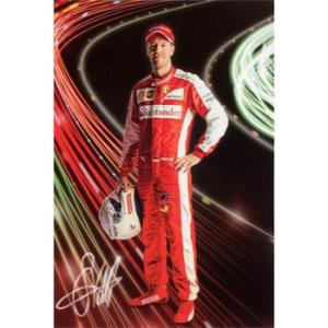 スクーデリア フェラーリ 2015フォトカード(S.Vettel)　18754