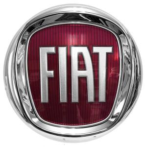 フィアット フェンダーエンブレム 純正 新品 型紙あり FIAT 500 FIAT（フィアット） フィアット純正 エンブレム(フロント用/100mm) 500