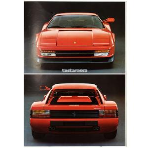 Ferrari（フェラーリ） 1984 オリジナル プレス用カタログ ヨーロッパ